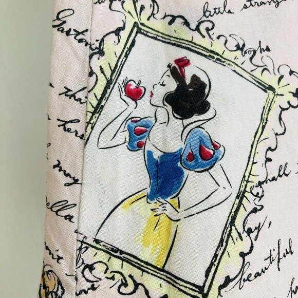 Cosplay Skirt Cinderella Snow White Princesses Print Handmade Hi Stretch 28” - Picture 3 of 11